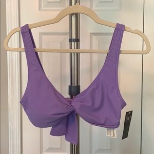 Abercrombie & Fitch Twist-Front Bralette Bikini